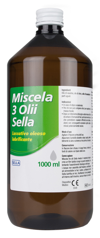 MISCELA 3 OLII LASSATIVO 1 LITRO MD - Farmafamily.it