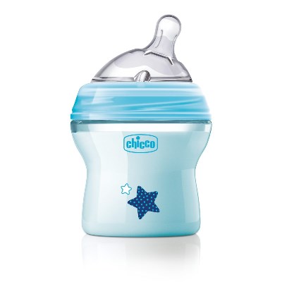 CHICCO BIBERON NATFEEL 0M+ BOY 150 ML - Farmafamily.it
