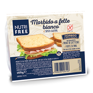 NUTRIFREE MORBIDO A FETTE BIANCO 165 G - Farmafamily.it