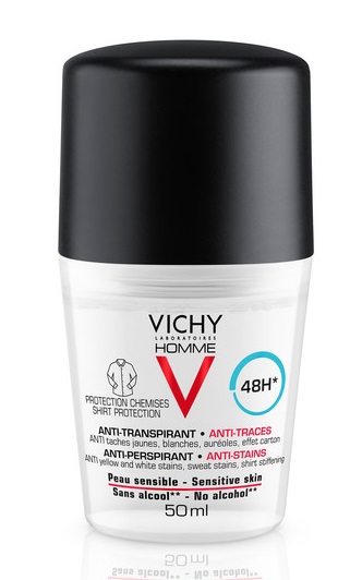 VICHY HOMME DEO ANTI-MACCHIE 50 ML - Farmafamily.it