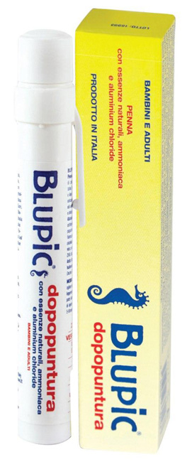 BLUPIC DOPOPUNTURA PENNA CON ESSENZE NATURALI E AMMONIACA ASTUCCIO - Farmafamily.it