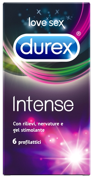 DUREX INTENSE ORGASMIC CONDOM 6 PEZZI - Farmafamily.it