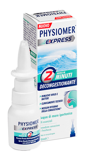 SPRAY NASALE PHYSIOMER EXPRESS SPRAY 20 ML - Farmafamily.it