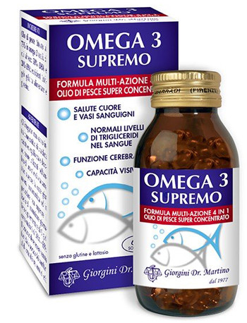 OMEGA 3 SUPREMO 60 SOFTGEL - Farmafamily.it