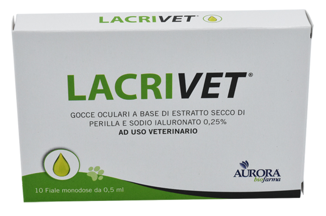 LACRIVET GOCCE OCULARI STRIP 10 FLACONCINI 0,5 ML - Farmafamily.it