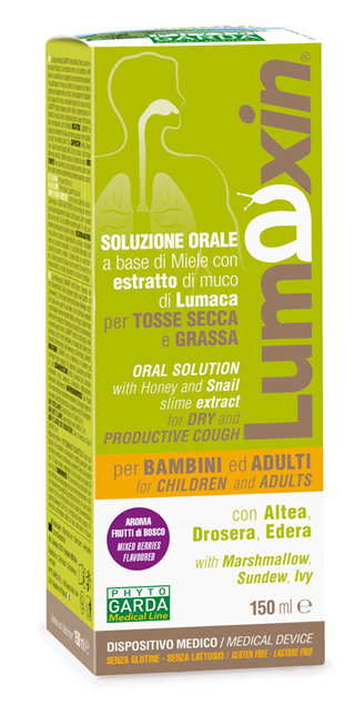 LUMAXIN DISPOSITIVO MEDICO SCIROPPO ADULTI/BAMBINI 150 ML - Farmafamily.it