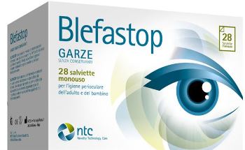 BLEFASTOP GARZA CON HY-TER IN COTONE PIEGATA CON FILO DI BARIO 28 PEZZI - Farmafamily.it