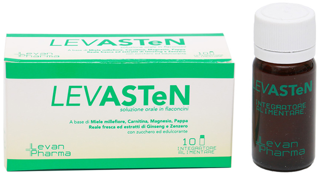 LEVASTEN 10 FLACONCINI DA 10 ML - Farmafamily.it