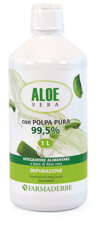 ALOE VERA SUCCO POLPA PURA 1000 ML - Farmafamily.it