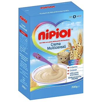NIPIOL CEREALI CREMA MULTICEREALI 200 G - Farmafamily.it