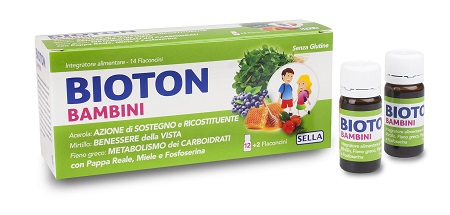 BIOTON BAMBINI NUOVO 14 FLACONCINI - Farmafamily.it