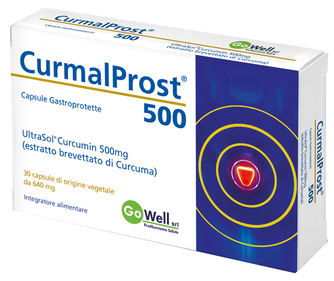 CURMALPROST 500 30 CAPSULE GASTROPROTETTE - Farmafamily.it