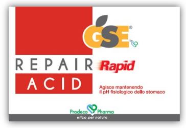 GSE REPAIR RAPID ACID 36 COMPRESSE - Farmafamily.it
