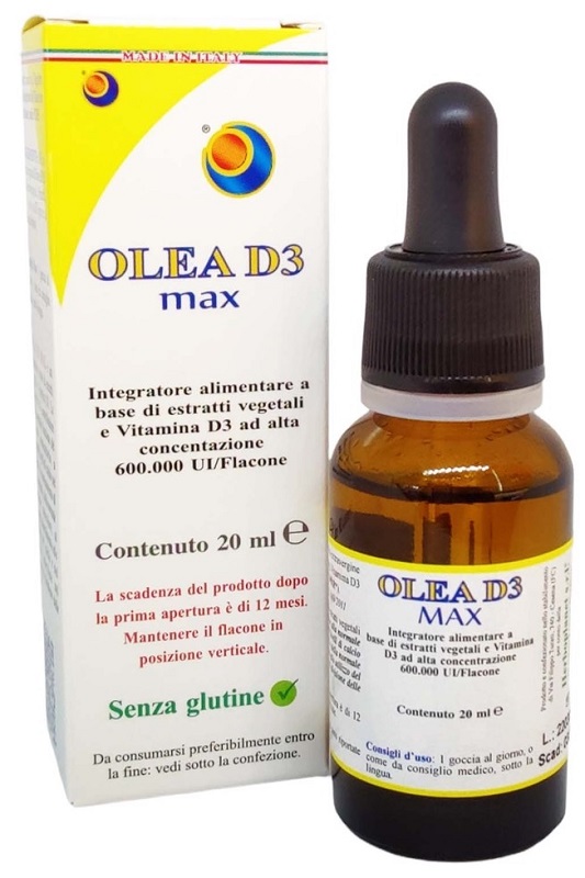 OLEA D3 MAX GOCCE 20 ML - Farmafamily.it