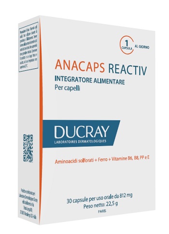 ANACAPS REACTIV 30 CAPSULE DUCRAY  - Farmafamily.it