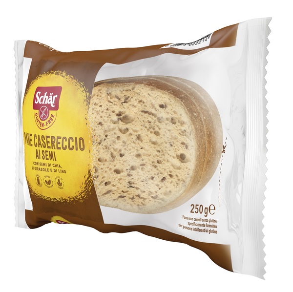 SCHAR PANE CASERECCIO AI SEMI SENZA LATTOSIO 250 G - Farmafamily.it