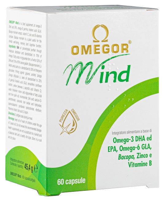 OMEGOR MIND 60 CAPSULE MOLLI - Farmafamily.it
