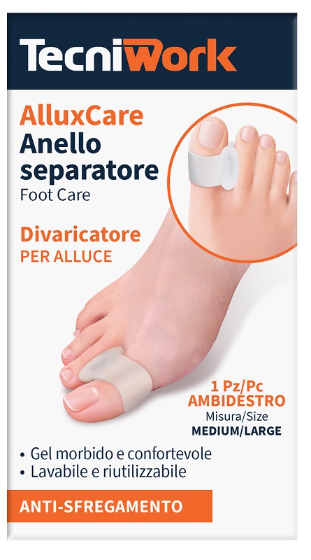 ALLUXCARE SEPARATORE DIVARICATORE ALLUCE MEDIUM/LARGE 1 PEZZO - Farmafamily.it