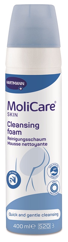 MOLICARE SKIN SCHIUMA DETERGENTE 400 ML - Farmafamily.it