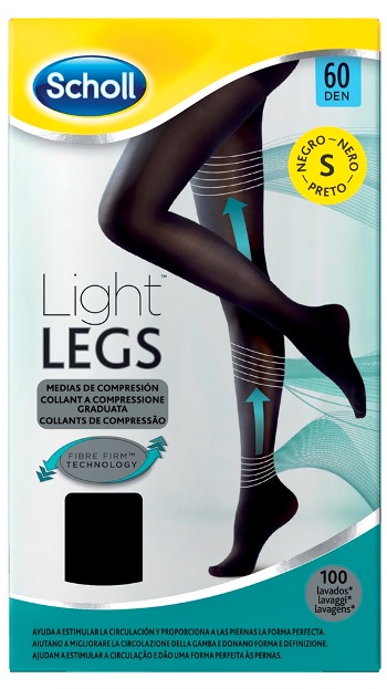 SCHOLL LIGHTLEGS 60 DENARI TAGLIA S COLORE NERO 1 PAIO - Farmafamily.it