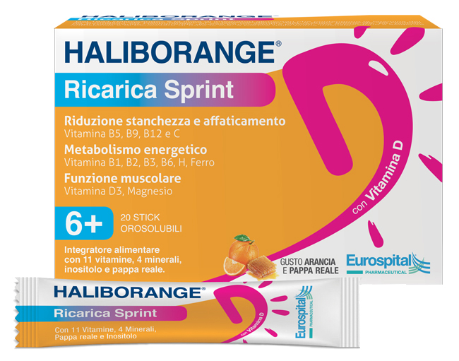 HALIBORANGE RICARICA SPRINT 20 STICK PACK 2 G - Farmafamily.it