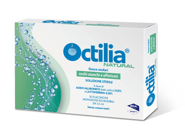 OCTILIA NATURAL OCCHI STANCHI E AFFATICATI 10 FLACONCINI 0,5 ML - Farmafamily.it