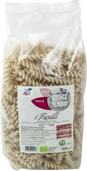 ANTICA MEMORIA FUSILLI DI TIMILIA BIO 500 G - Farmafamily.it