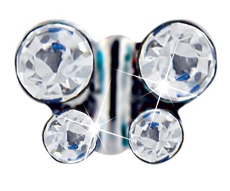 FARFALLA 6MM CRISTALLO - Farmafamily.it