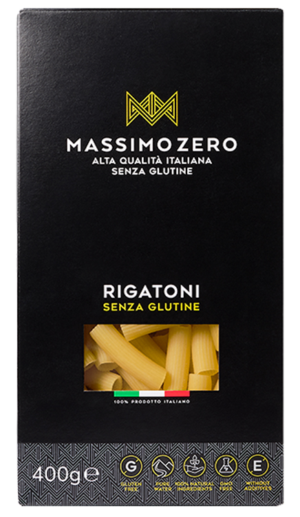 MASSIMO ZERO RIGATONI 400 G - Farmafamily.it