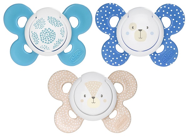 CHICCO SUCCHIETTO COMFORT BOY IN SILICONE 6-16 MESI 2 PEZZI - Farmafamily.it