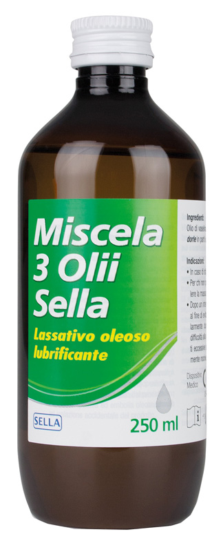 MISCELA 3 OLII LASSATIVO 250 ML MD - Farmafamily.it