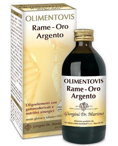 RAME ORO ARGENTO OLIMENTOVIS 200 ML - Farmafamily.it
