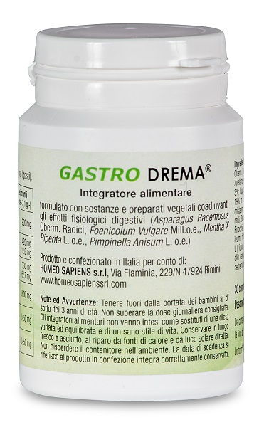 GASTRO DREMA 30 COMPRESSE 21 G - Farmafamily.it