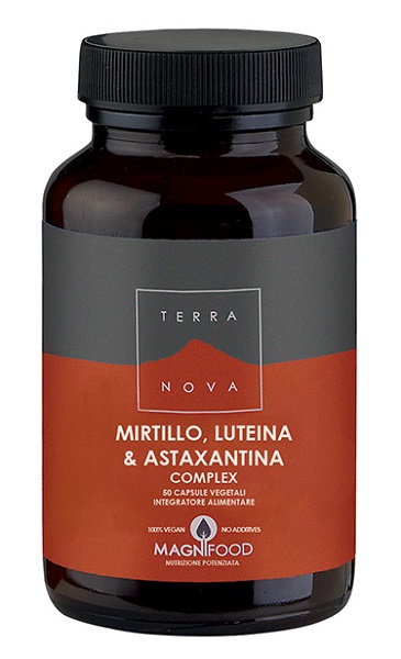 TERRANOVA MIRTILLO LUTEINA ASTAXANTINA SINERGIA PER GLI OCCHI 50 CAPSULE - Farmafamily.it