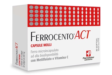 FERROCENTO ACT 30 CAPSULE MOLLI - Farmafamily.it