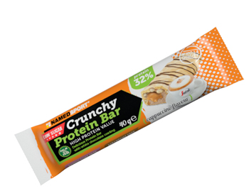 CRUNCHY PROTEINBAR CAPPUCCINO 40 G - Farmafamily.it
