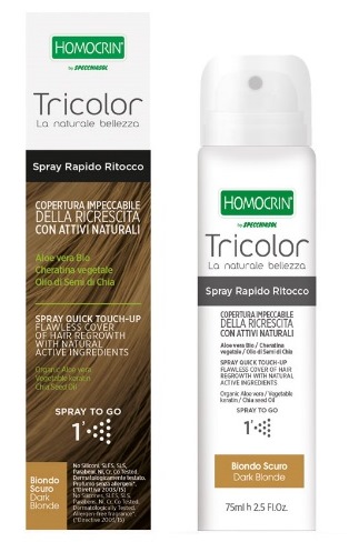 TRICOLOR SPRAY RITOCCO BIONDO SCURO 75 ML - Farmafamily.it
