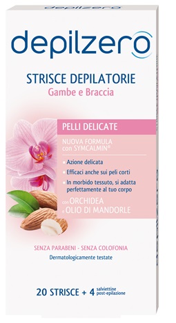 DEPILZERO STRISCE GAMBE BRACCIA 20 PEZZI - Farmafamily.it