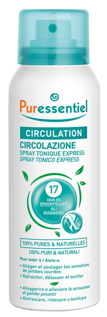 PURESSENTIEL SPRAY TONICO EXPRESS CIRCOLAZIONE 100 ML - Farmafamily.it