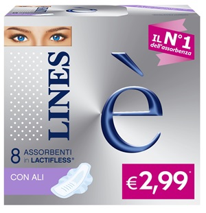 LINES E' ALI 8 PEZZI - Farmafamily.it