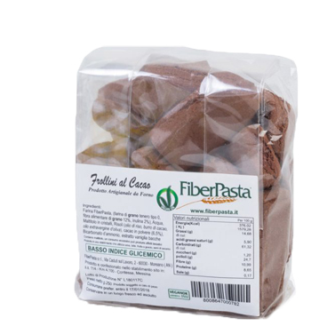 FIBERPASTA FROLLINI AL CACAO 250 G - Farmafamily.it