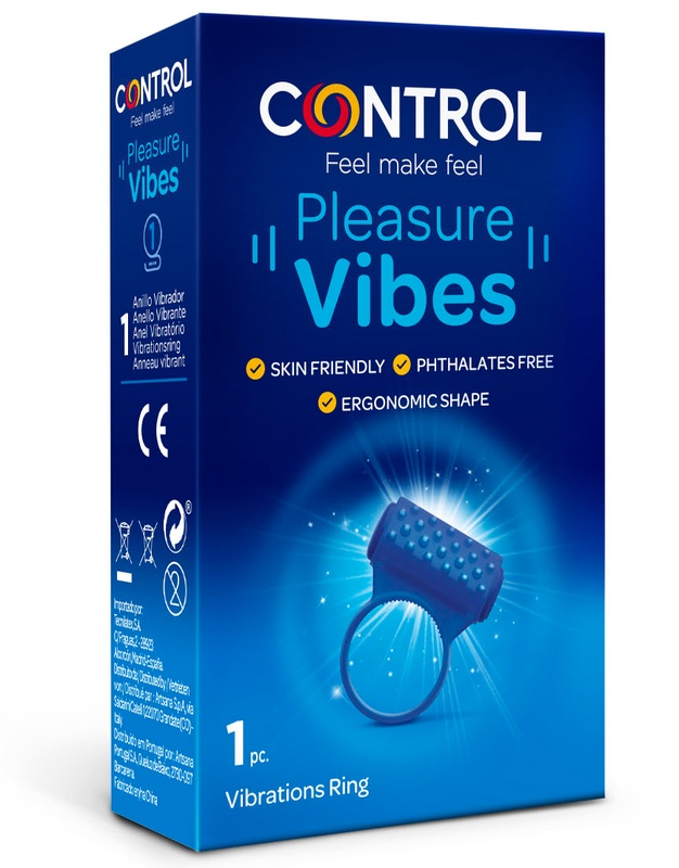 CONTROL PLEASURE VIBES ANELLO VIBRANTE - Farmafamily.it
