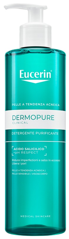 EUCERIN DERMOPURIFYER OIL CONTROL GEL DETERGENTE 400 ML - Farmafamily.it