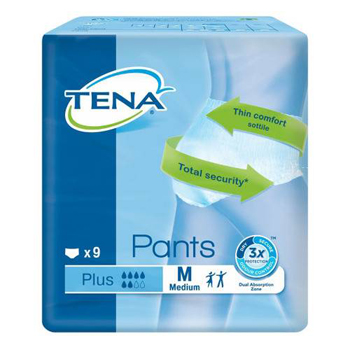 PANNOLONE PULL-UP TENA PANTS PLUS TAGLIA MEDIUM 9 PEZZI - Farmafamily.it