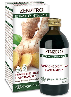 ZENZERO ESTRATTO INTEGRALE 200 ML - Farmafamily.it