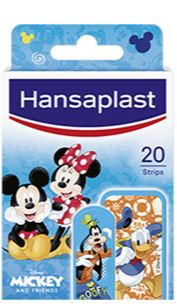 HANSAPLAST CEROTTO MICKEY AND FRIENDS 20 PEZZI - Farmafamily.it