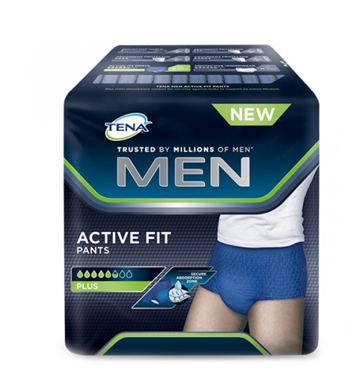 PULL UP UOMO TENA MEN PANTS ACTIVE FIT L 8 PEZZI - Farmafamily.it