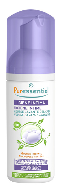 PURESSENTIEL MOUSSE IGIENE INTIMA 150 ML - Farmafamily.it