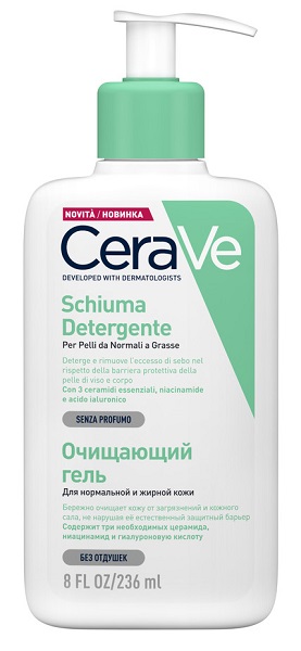 CERAVE SCHIUMA VISO 236 ML - Farmafamily.it