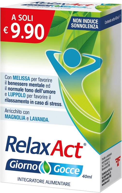 RELAX ACT GIORNO GOCCE 40 ML - Farmafamily.it